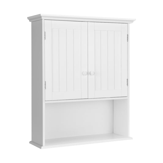 2-Door Wall Mount Bathroom Storage Cabinet, White Wall Cabinets White at Gallery Canada
