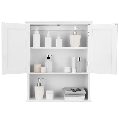 2-Door Wall Mount Bathroom Storage Cabinet, White Wall Cabinets at Gallery Canada