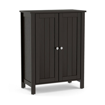 2-Door Bathroom Floor Cabinet, Brown Floor Cabinets at Gallery Canada