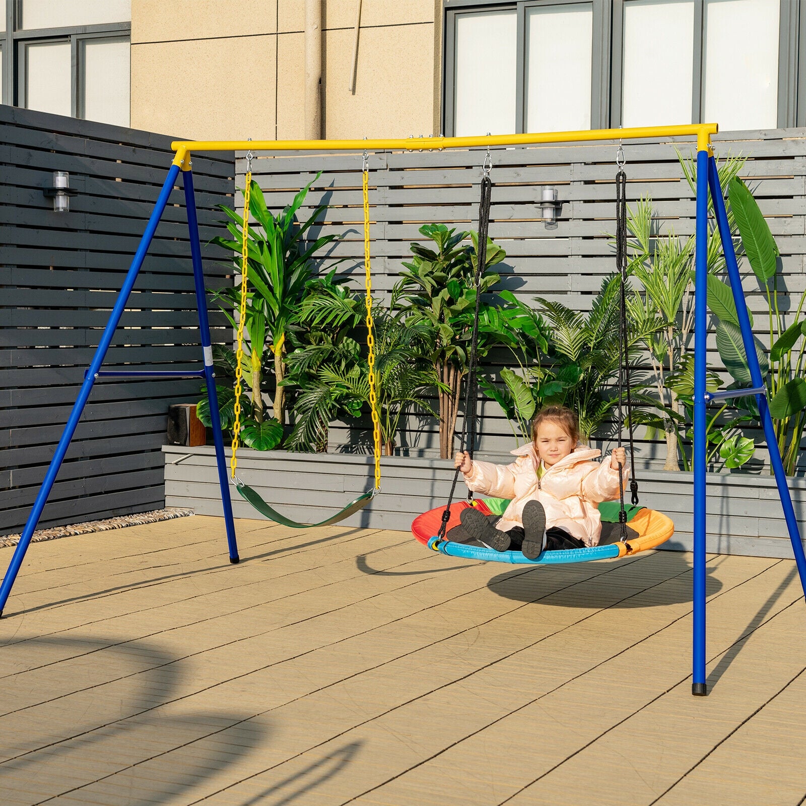 2-Pack Swing Seat Replacement, Saucer Tree Swing, Multicolor Swing & Playsets at Gallery Canada