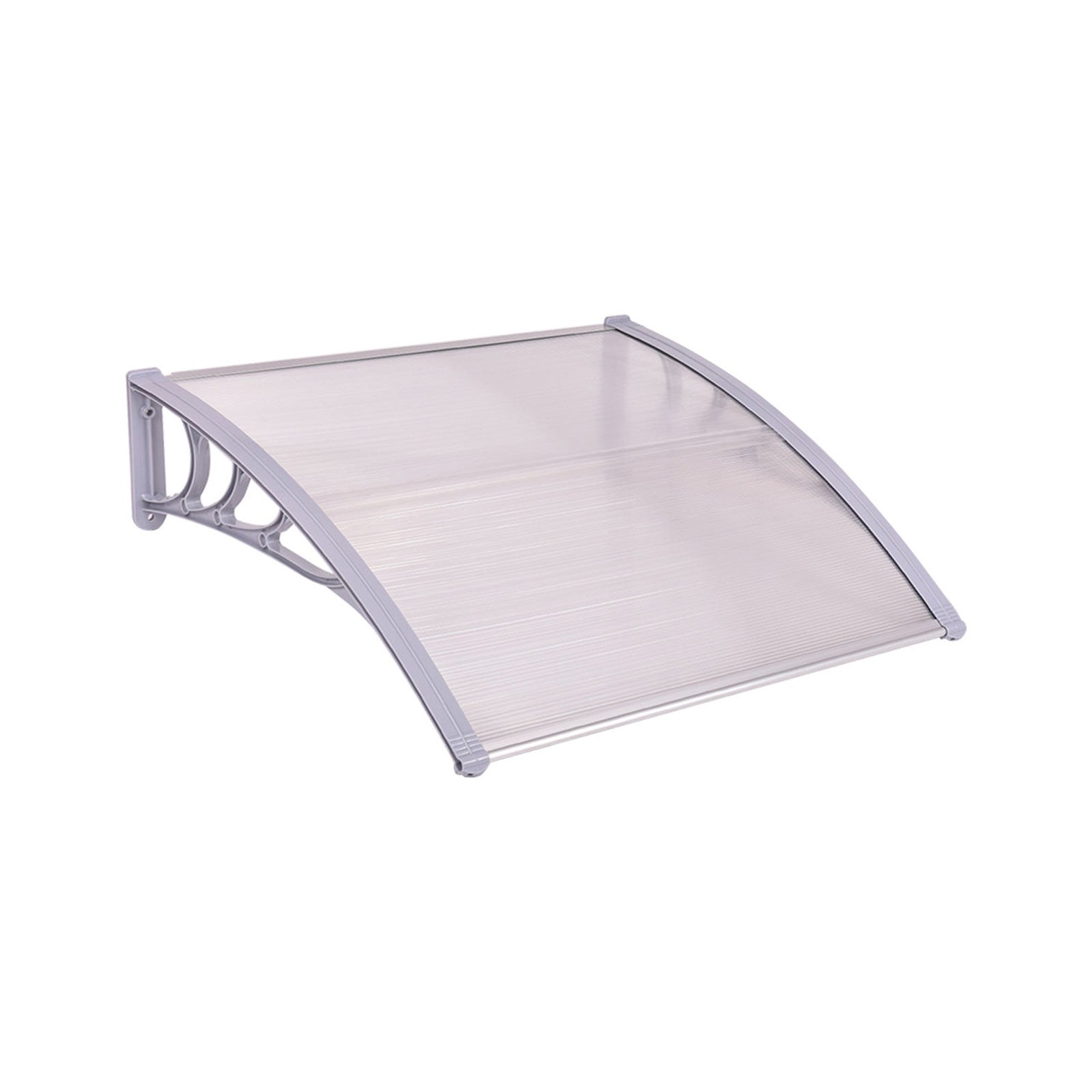 40 x 40 Inch Polycarbonate Outdoor Front Door Window Awning Canopy, Gray Outdoor Shades at Gallery Canada