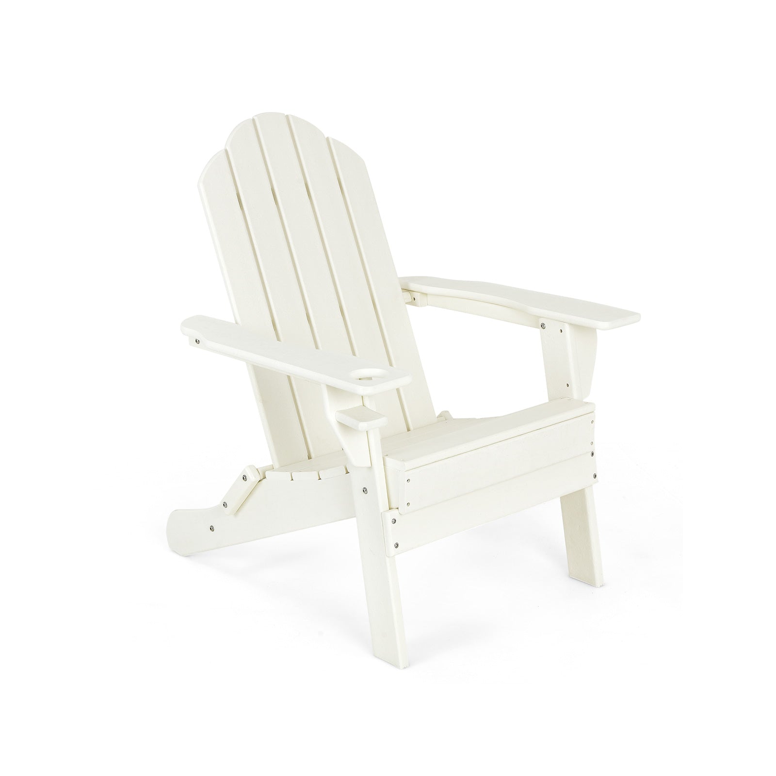 Foldable Weather Resistant Patio Chair, White Adirondack Chairs at Gallery Canada