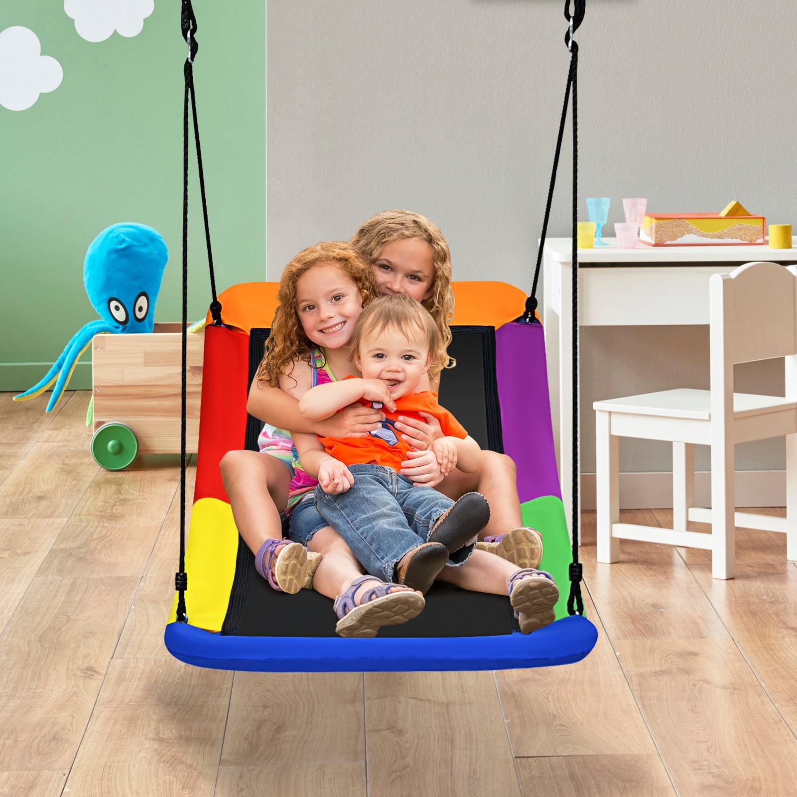 60 Inch Giant 700lb Platform Tree Swing, Multicolor Swing & Playsets at Gallery Canada