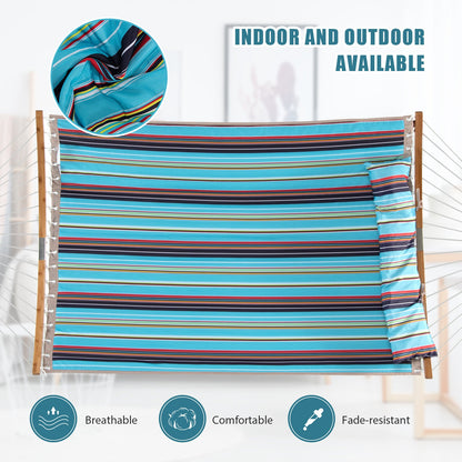Outdoor Hammock With Detachable Pillow, Blue Hammocks at Gallery Canada