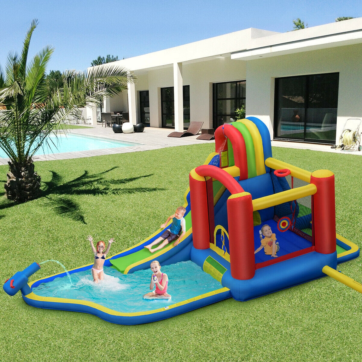 Inflatable Bounce House Castle With Blower Bounce House at Gallery Canada