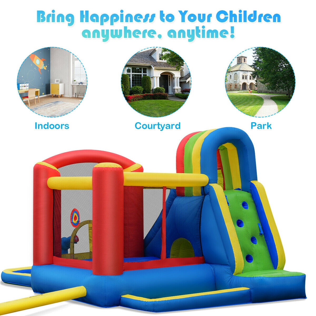 Inflatable Bounce House Castle With Blower Bounce House at Gallery Canada