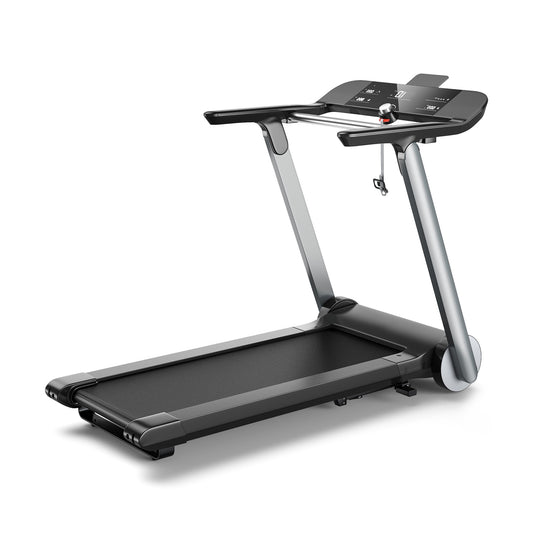 Italian Designed Folding Treadmill, Black Treadmills Black at Gallery Canada