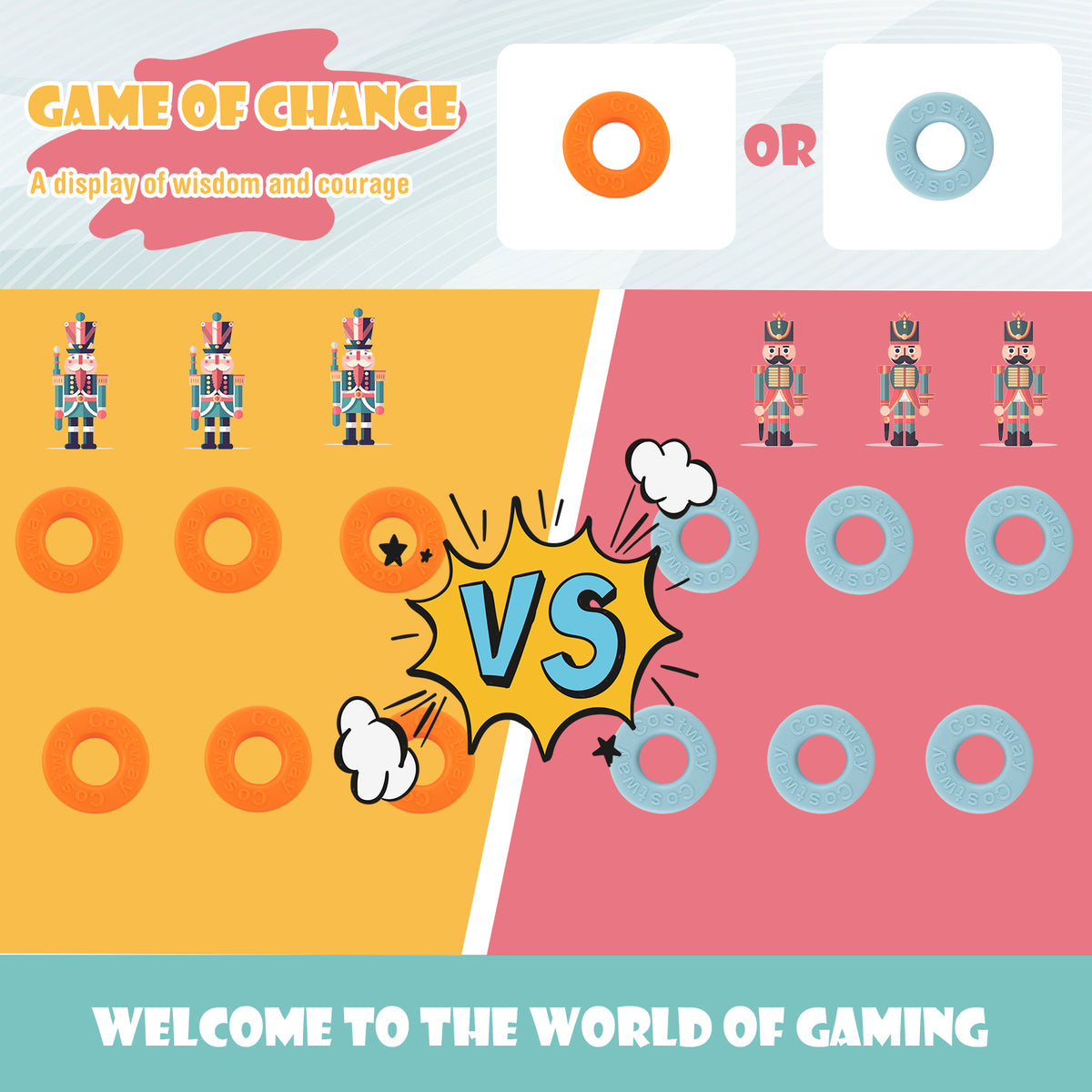 4-In-A-Row Connect Game, Basketball Hoop, Toss Ring, Pink Lawn Games at Gallery Canada