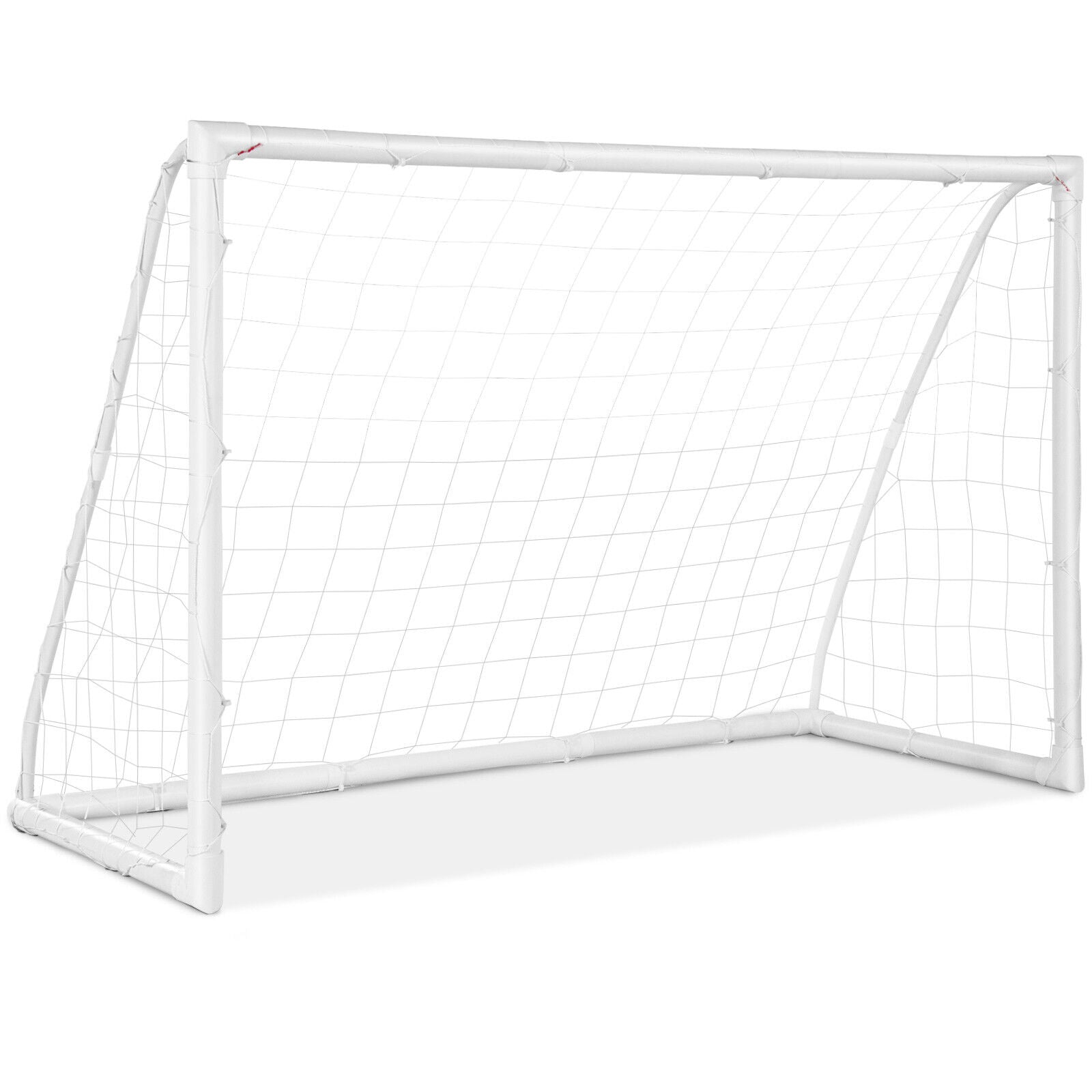 6 x 4 Feet Soccer Goal, Strong UPVC Frame, White Sport Equipments White at Gallery Canada