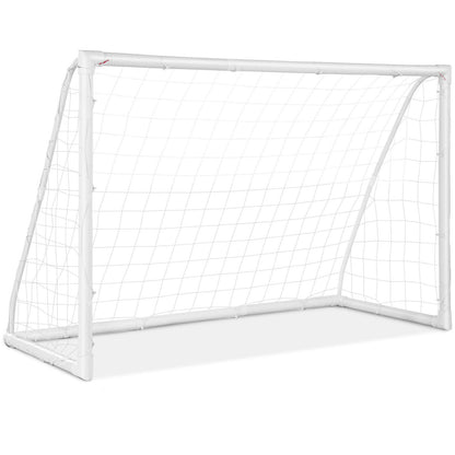 6 x 4 Feet Soccer Goal, Strong UPVC Frame, White Sport Equipments White at Gallery Canada