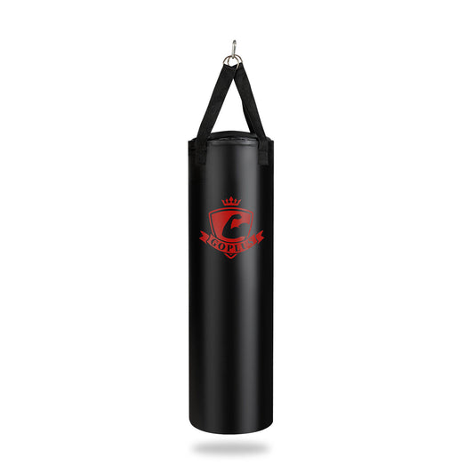 Filled Punching Bag Set With Boxing Gloves, 63 lbs, Black Boxing & Martial Arts Black at Gallery Canada