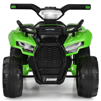 6V Kids ATV Quad Electric Ride On Car, Green Powered Ride On Toys at Gallery Canada