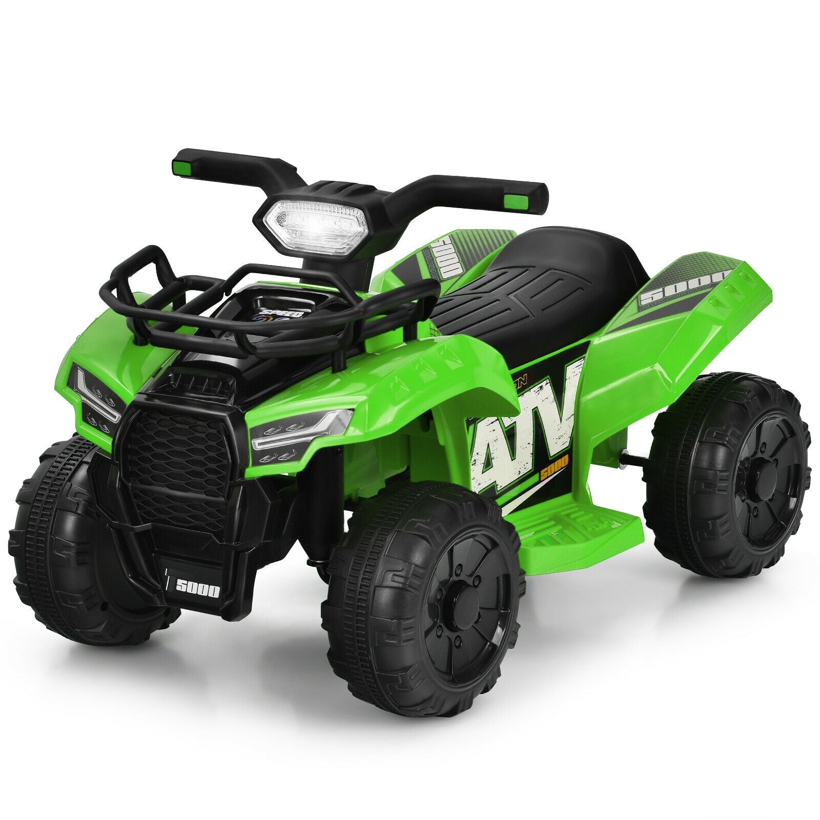 6V Kids ATV Quad Electric Ride On Car, Green Powered Ride On Toys at Gallery Canada