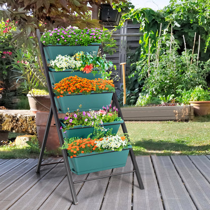5-Tier Vertical Garden Planter Box, Raised Bed, 5 Container, Green Raised Garden Beds at Gallery Canada