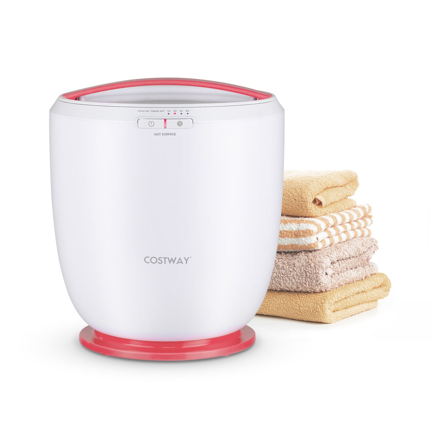 Countertop Towel Warmer Bucket With Auto Shut Off, Pink Dryers Pink at Gallery Canada