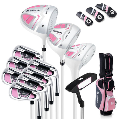 Women's Complete Golf Club Set, Right Hand, Rain Hood, Pink Golf at Gallery Canada