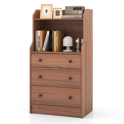 Modern Storage Dresser, Anti-Toppling Device, Walnut Dressers & Chests at Gallery Canada