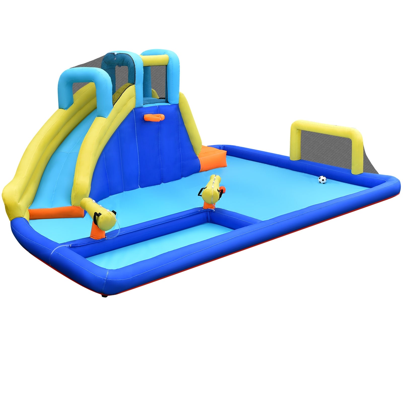6-In-1 Inflatable Water Slide Jumping House Without Blower Bounce House at Gallery Canada