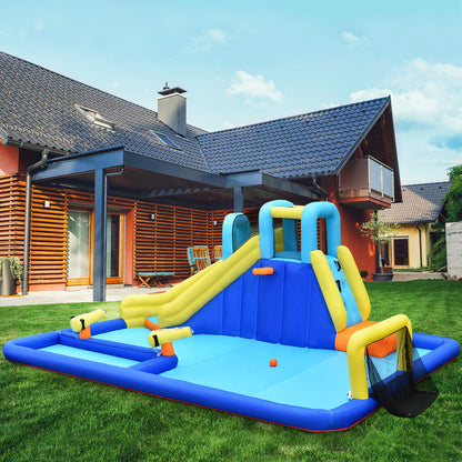 6-In-1 Inflatable Water Slide Jumping House Without Blower Bounce House at Gallery Canada
