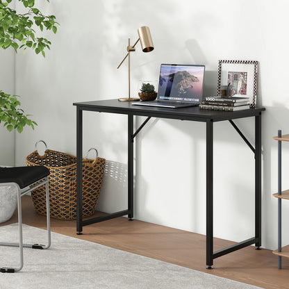 L Shaped Computer Desk, Writing Workstation, Black Writing Desks at Gallery Canada