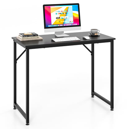 L Shaped Computer Desk, Writing Workstation, Black Writing Desks at Gallery Canada