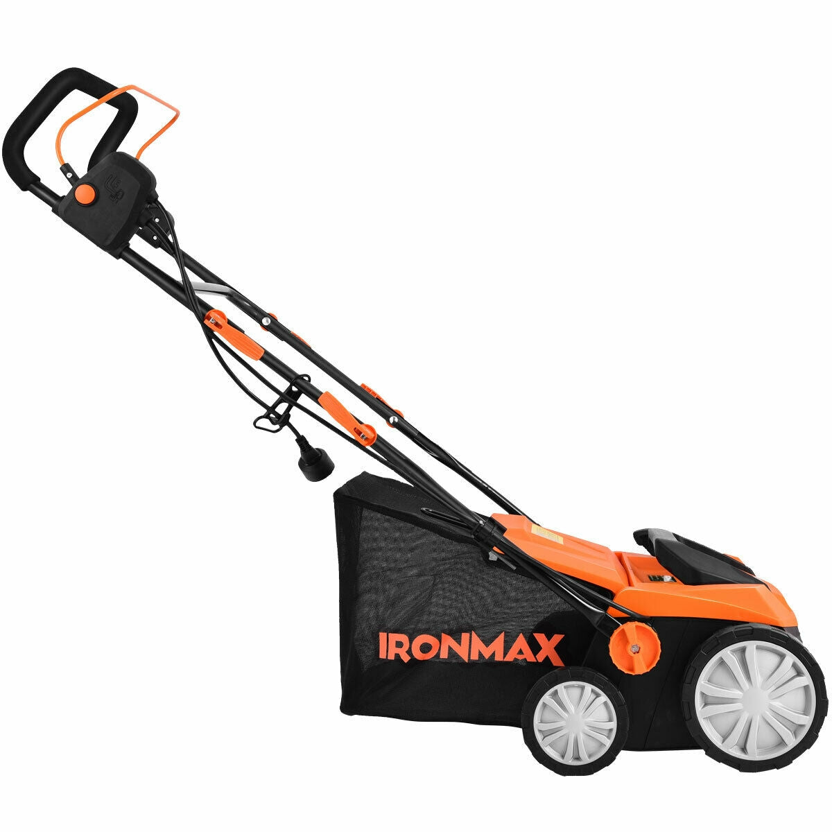 15 Inch 13 Amp Electric Scarifier, Collection Bag, Removable Blades, Orange Garden Tools at Gallery Canada