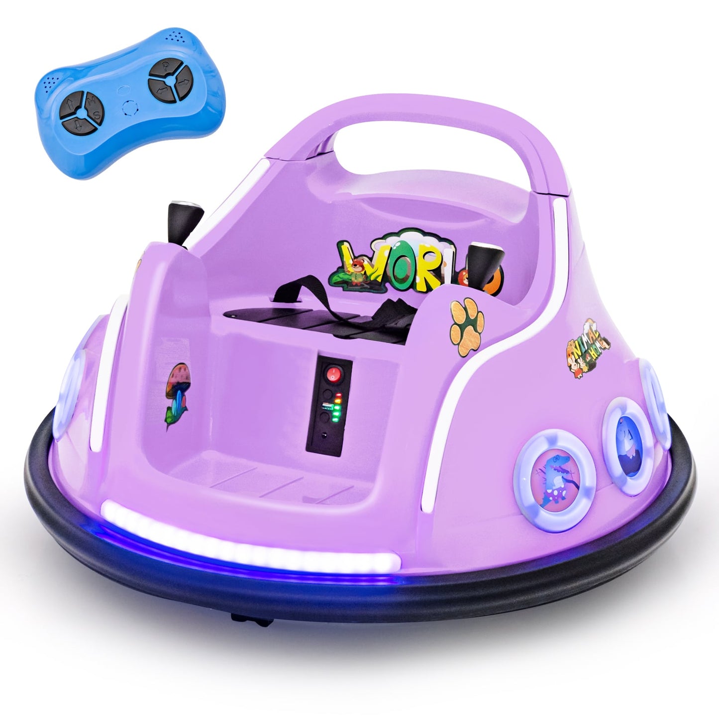 12V Electric Ride On Car With Remote, Purple Powered Ride On Toys Purple at Gallery Canada