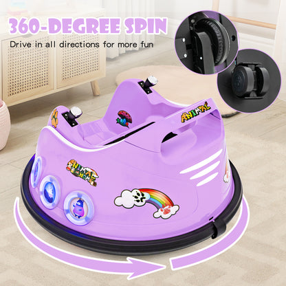12V Electric Ride On Car With Remote, Purple Powered Ride On Toys at Gallery Canada