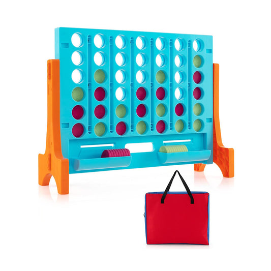 Jumbo 4-To-Score Connect Game Set, 42 Coins, Orange Lawn Games Orange at Gallery Canada