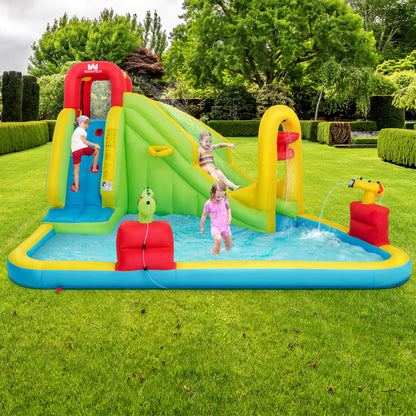 Inflatable Splash Jump Slide Water Bounce Without Blower Bounce House at Gallery Canada