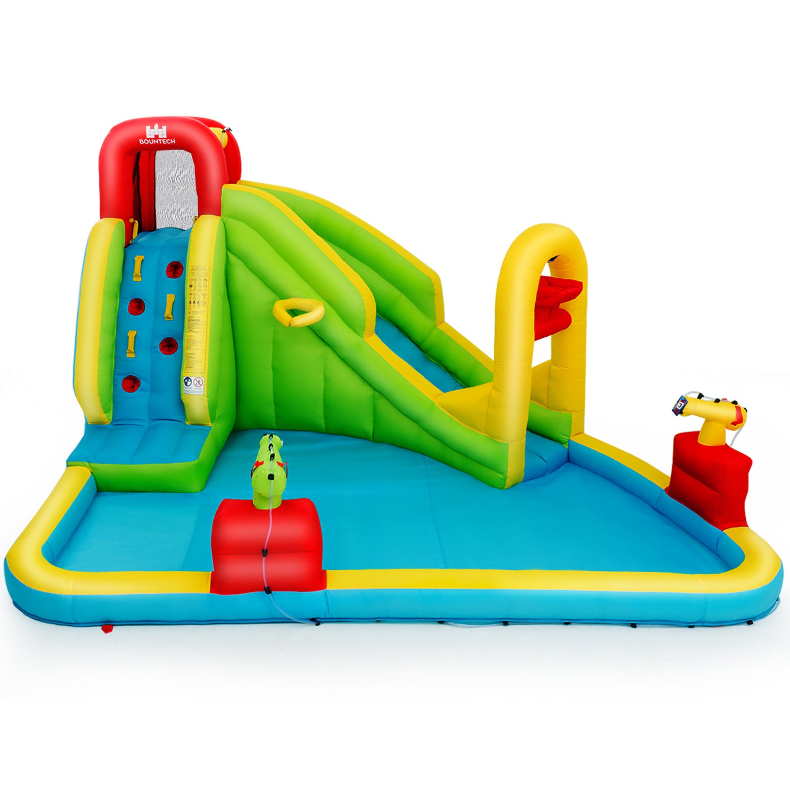 Inflatable Splash Jump Slide Water Bounce Without Blower Bounce House at Gallery Canada