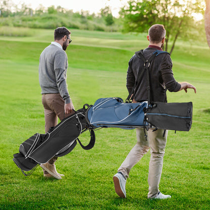 Golf Stand Cart Bag, 4 Way Divider, Blue Golf at Gallery Canada
