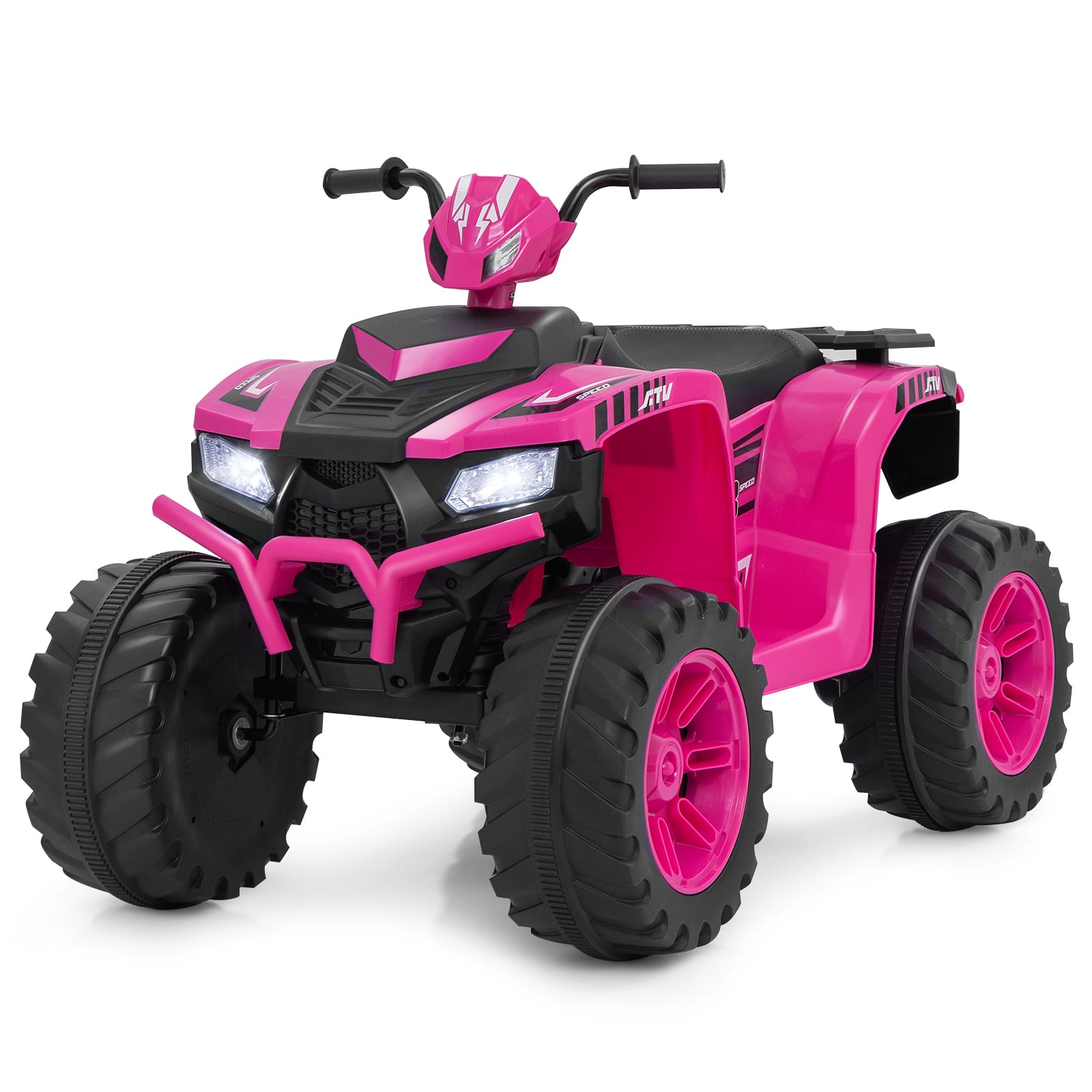 24V Kids Electric ATV, For Toddlers 3-8 Years, Pink Powered Ride On Toys at Gallery Canada