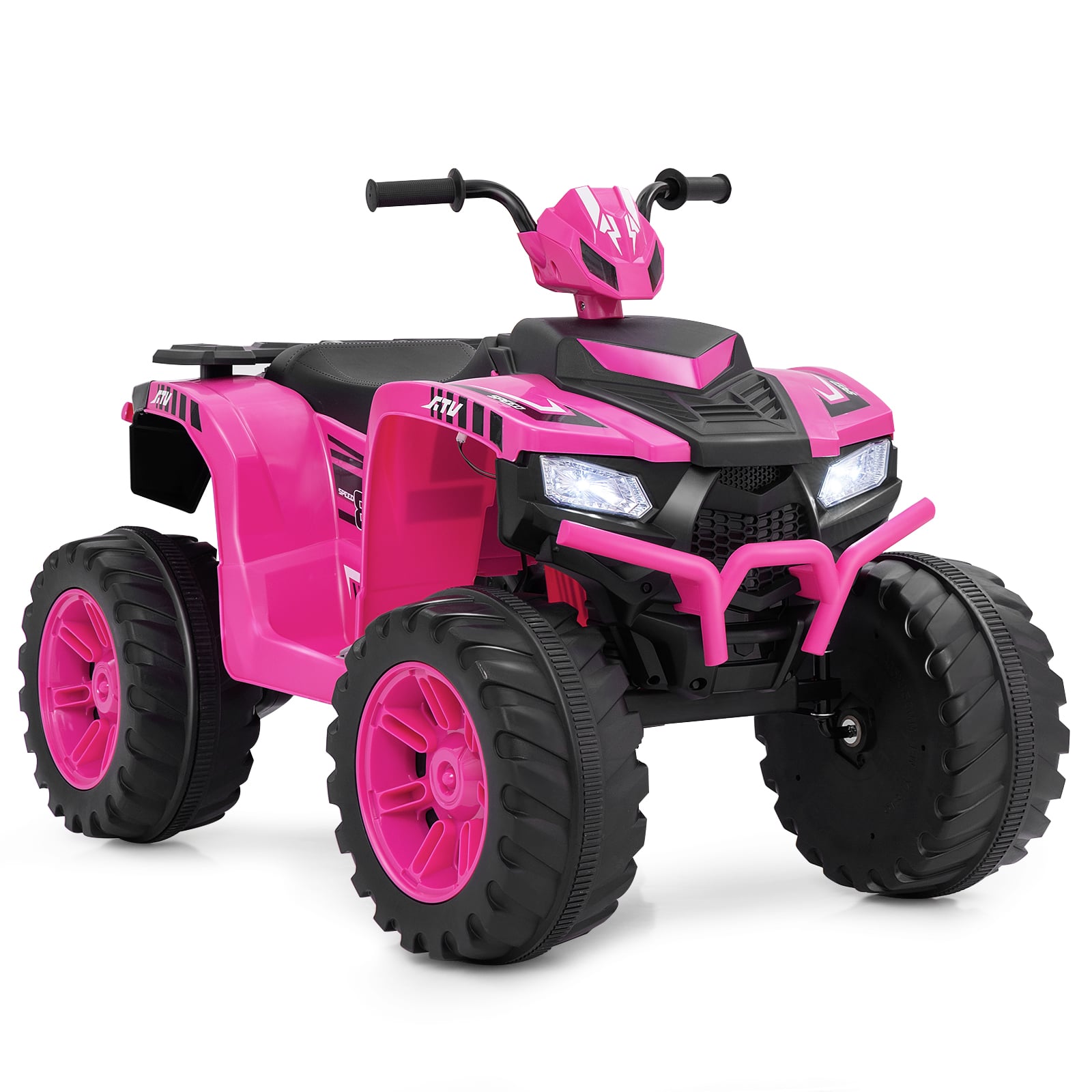 24V Kids Electric ATV, For Toddlers 3-8 Years, Pink Powered Ride On Toys at Gallery Canada