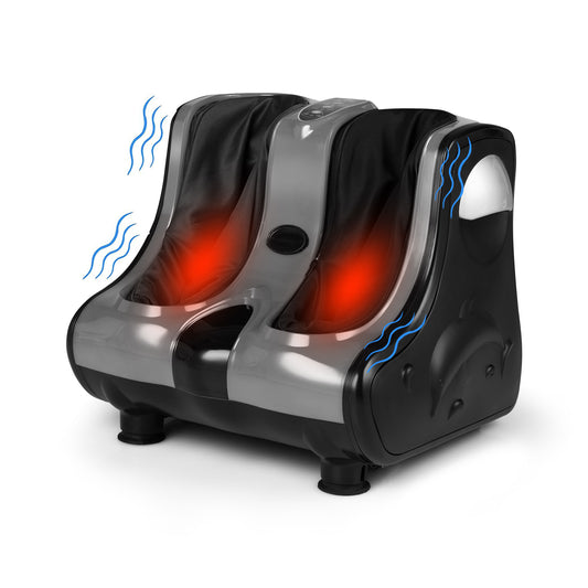 Shiatsu Foot Calf Massager Machine, Tilt Base, Gray Foot Massager Gray at Gallery Canada