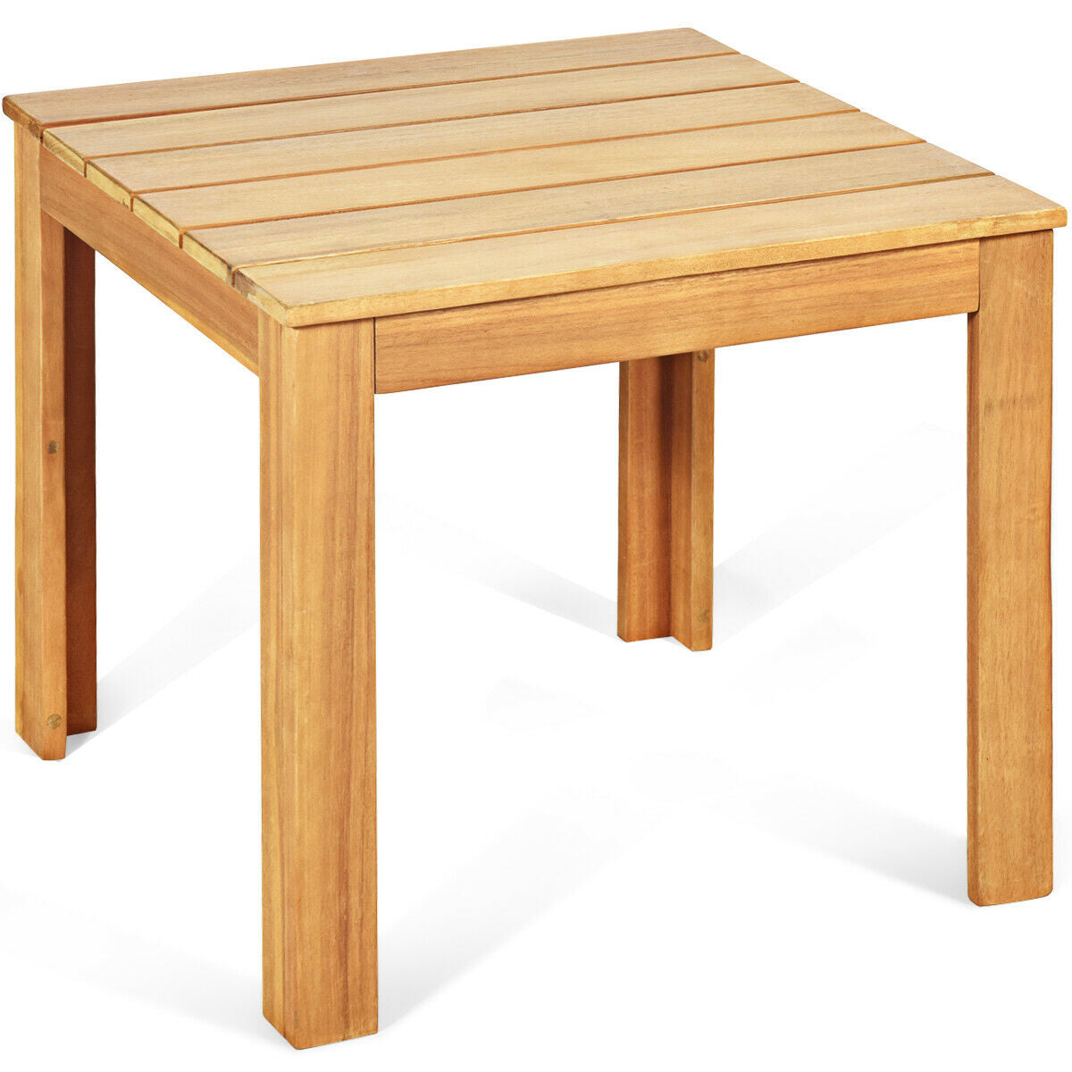 Wooden Square Patio Coffee Table, Natural Patio Coffee Tables at Gallery Canada