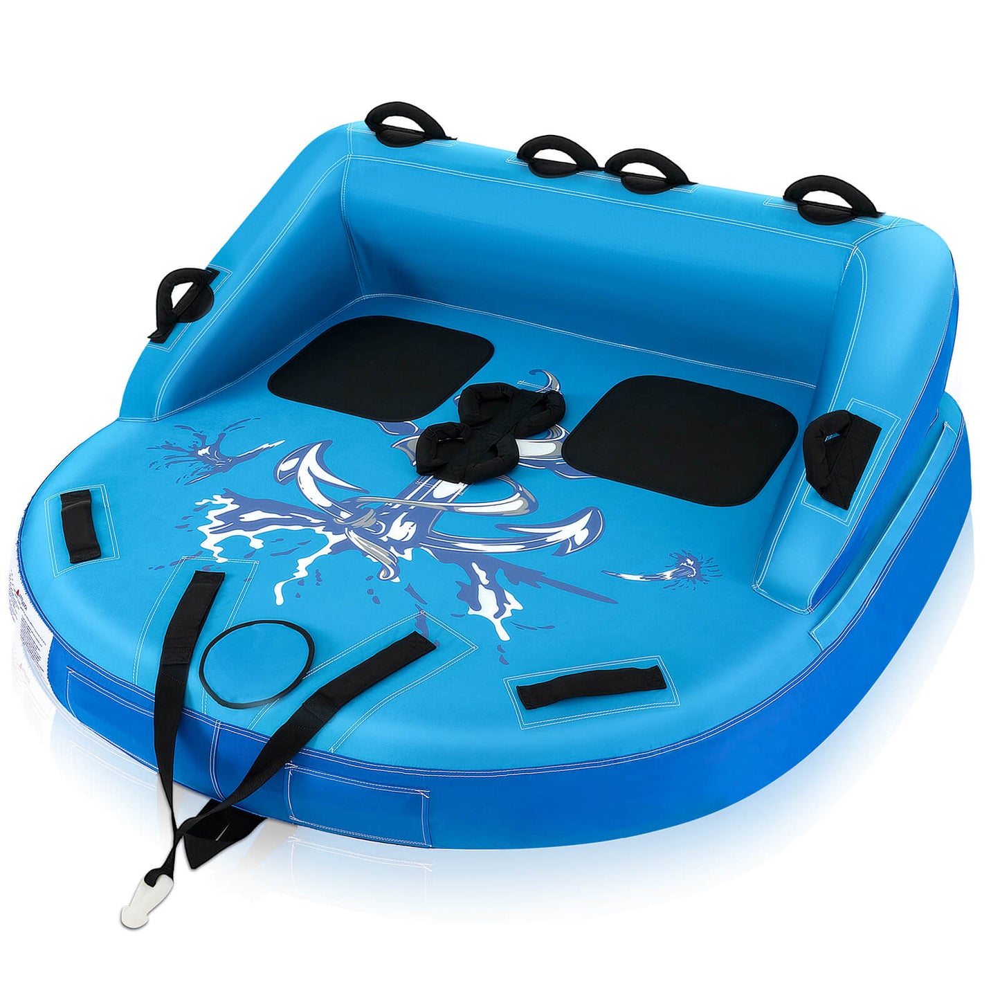 2 Person Inflatable Towable Tube, Blue Water Sports at Gallery Canada