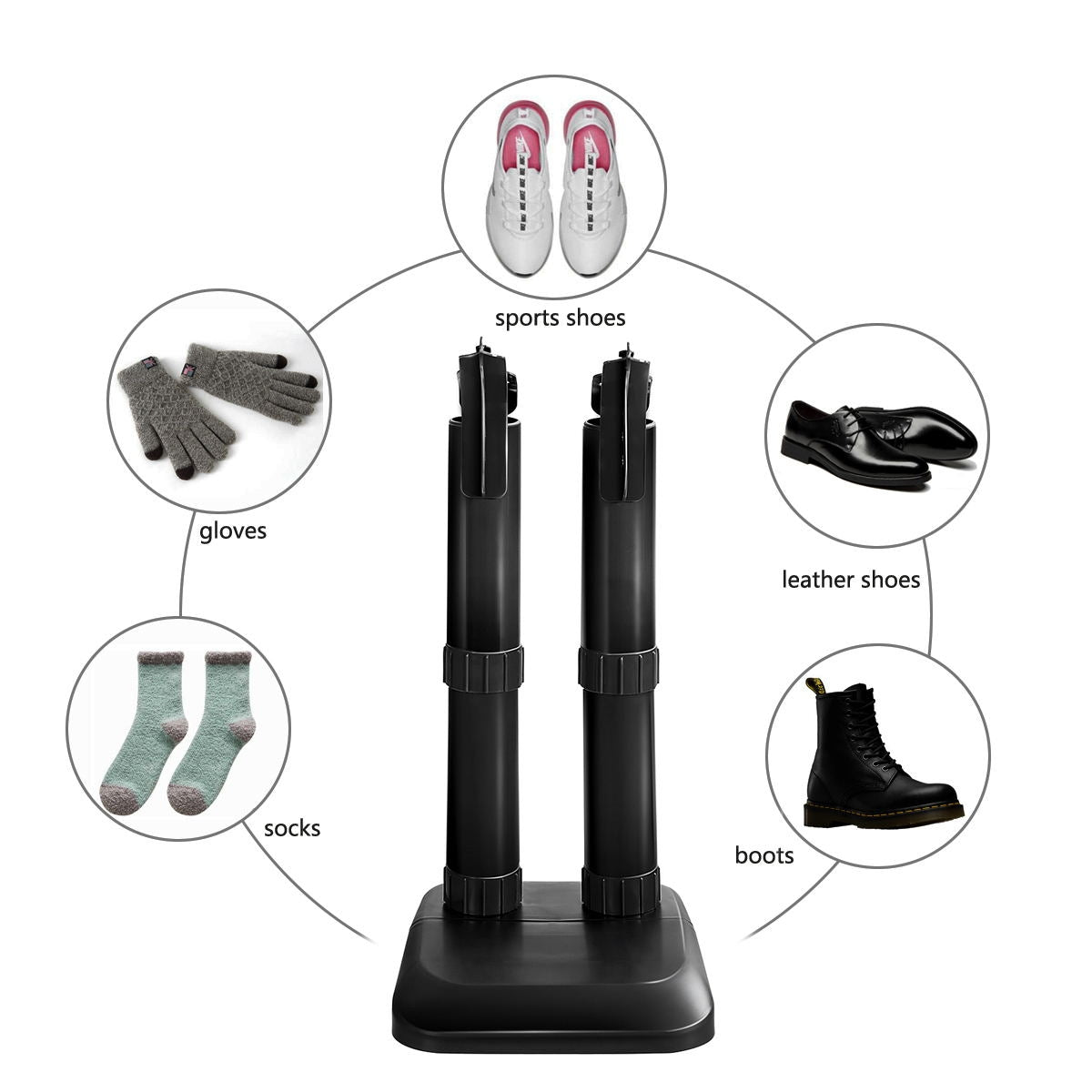 Electric Shoe Dryer Boot Warmer, Gray Dryers at Gallery Canada