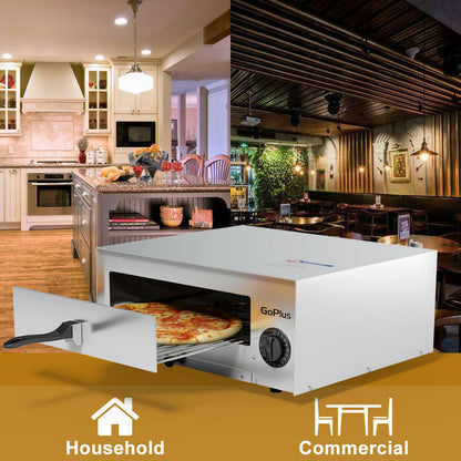 Commercial Pizza Oven, Stainless Steel Pan, Silver Toaster Ovens at Gallery Canada