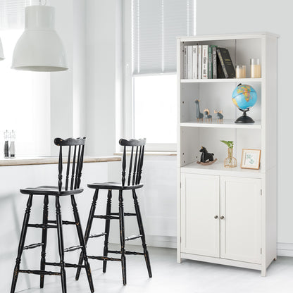 Wooden Bookcase With Doors, White Bookcases at Gallery Canada