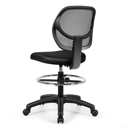 Adjustable Height Mesh Office Chair, Black Mesh Chairs at Gallery Canada