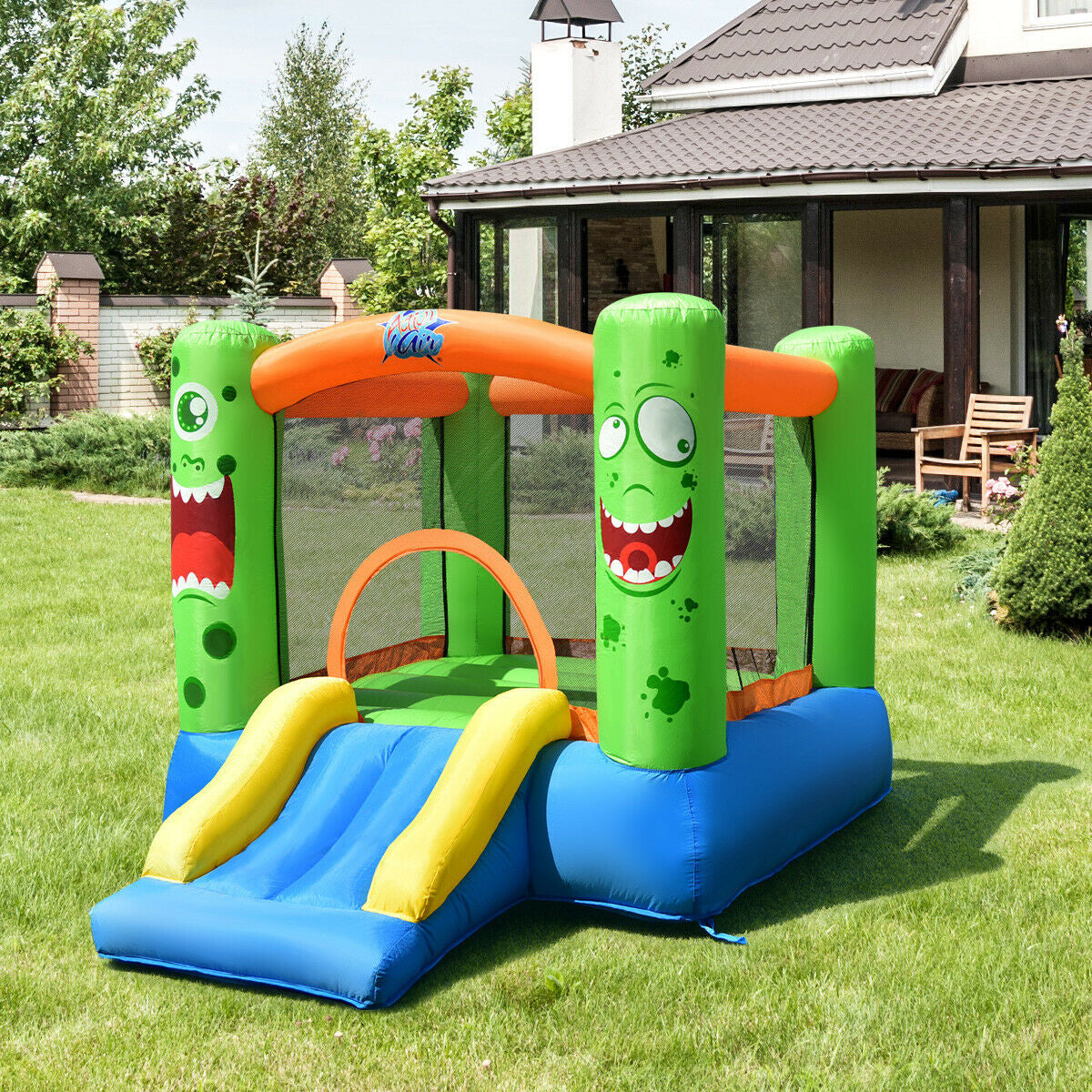 Inflatable Bounce House Jumper Castle, Kids Playhouse Without Blower Bounce House at Gallery Canada