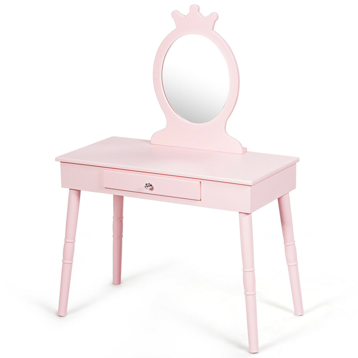 Kids Vanity Makeup Table And Chair Set, Pink Kids Vanities at Gallery Canada