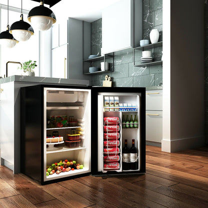 3.2 Cu.Ft. Mini Dorm Compact Refrigerator, Black Refrigerators at Gallery Canada