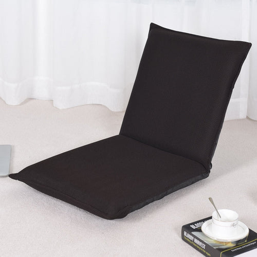 Adjustable 6 Position Folding Sofa Chair, Brown