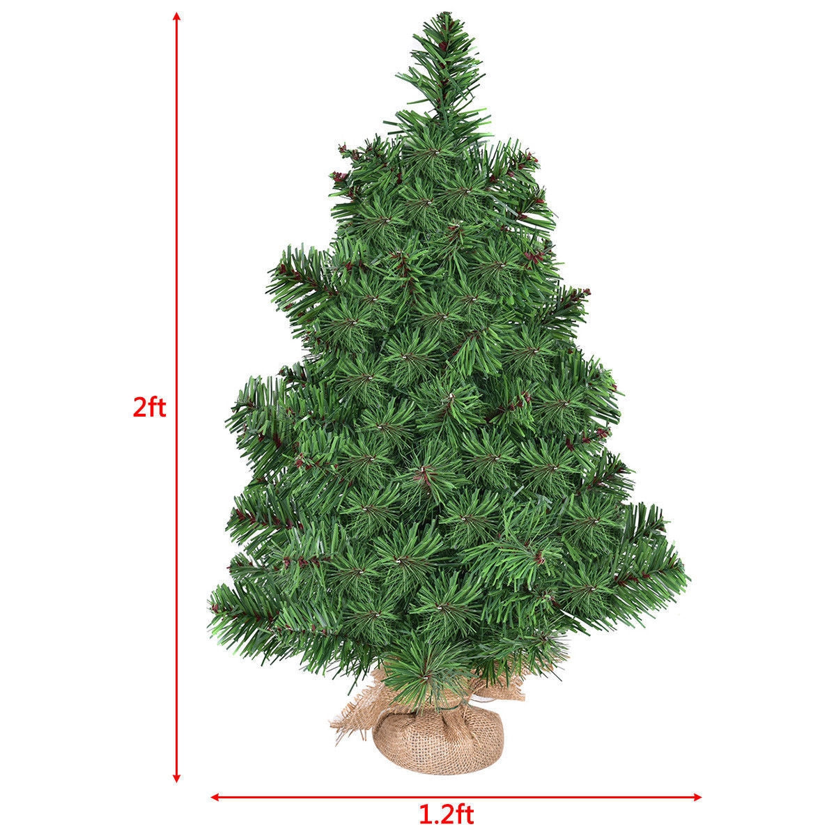 Artificial PVC Christmas Tree, 2 ft, Green Christmas Tree at Gallery Canada