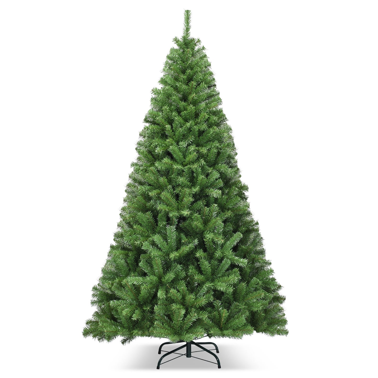 Premium Hinged PVC Artificial Christmas Tree, 7.5 ft, Green Christmas Tree at Gallery Canada