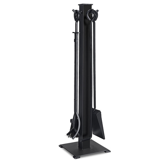 5 Pieces Fireplace Iron Fire Place Tool Set , Black Fireplace Tools Black at Gallery Canada