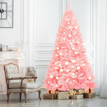 7.5 Feet Artificial Christmas Tree, Fir, Pink Christmas Tree at Gallery Canada