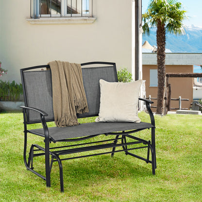 Iron Patio Rocking Chair, Gray Patio Rocking Chairs & Gliders at Gallery Canada